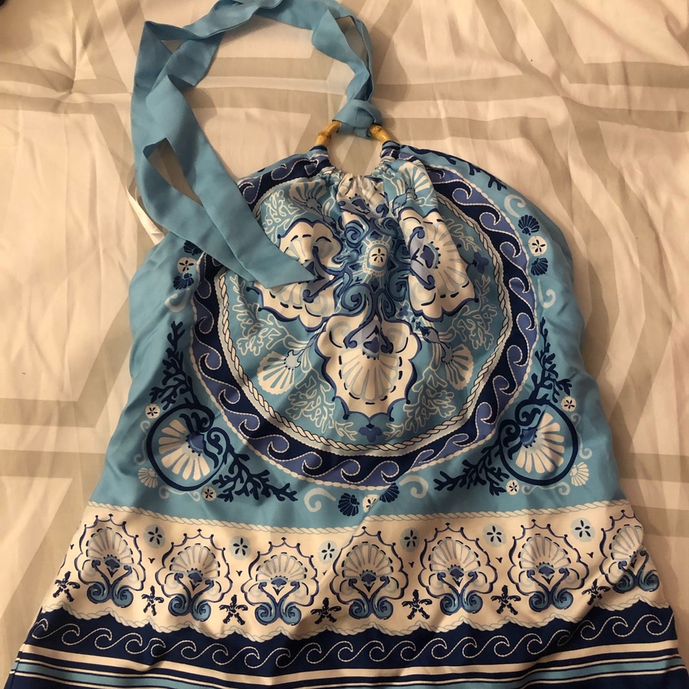 VV silk top